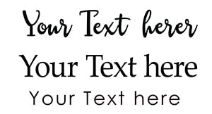 Image of Custom Transparent Labels, Wedding Labels-FrenzyAfricanFashion.com