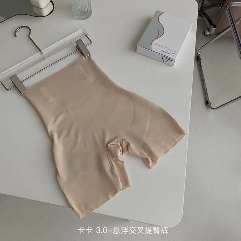 Image of Butt Lifter Shapewear Flat Belly Panties Trainer Seamless Women Shorts-FrenzyAfricanFashion.com