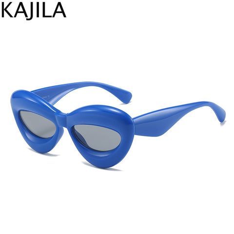 Image of Oversized Square Sunglasses Women Big Frame Rectangle Ladies Shades Eyewear-FrenzyAfricanFashion.com