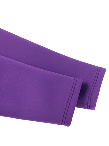 Image of Purple Dresses Mermaid Mesh Long Sleeves Beading Party for Women Package Hip Wedding Guest Female Gowns Occasion Winter African-FrenzyAfricanFashion.com