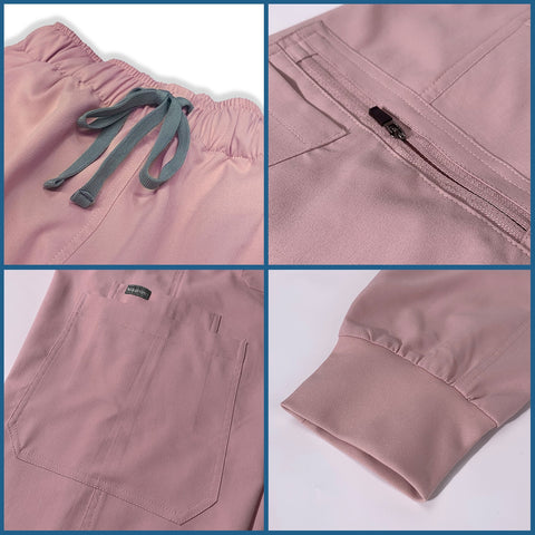 Image of Scrubs Set Uniform Long Sleeved Medical Hospital Veterinary Nurse Uniforms-FrenzyAfricanFashion.com