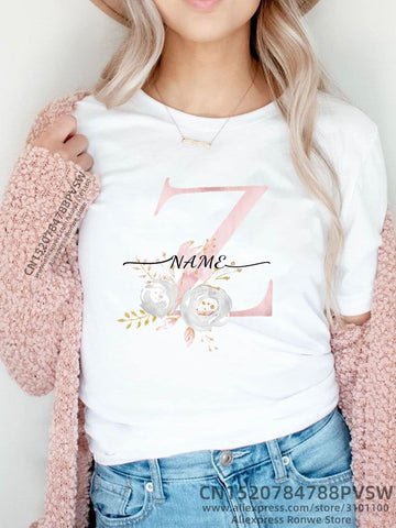 Image of Personalized Custom Name Bridesmaid Team Bride Maid of Honor T-shirt Girl Bridal Bachelorette Party Gifts Wedding Cloth-FrenzyAfricanFashion.com