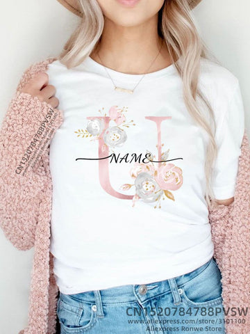 Image of Personalized Custom Name Bridesmaid Team Bride Maid of Honor T-shirt Girl Bridal Bachelorette Party Gifts Wedding Cloth-FrenzyAfricanFashion.com