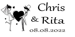 Image of Custom Transparent Labels, Wedding Labels-FrenzyAfricanFashion.com