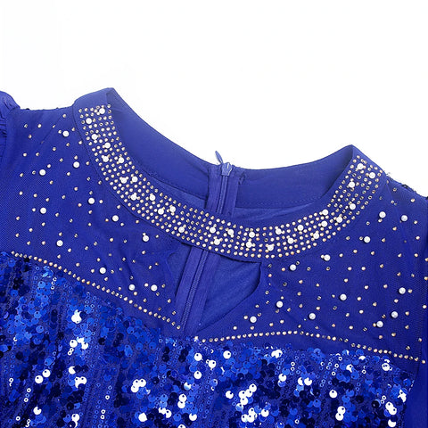 Image of Luxury Sequin Bodycon Mermaid Maxi Robe Muslim Kaftan Abaya Dubai Evening Dress-FrenzyAfricanFashion.com