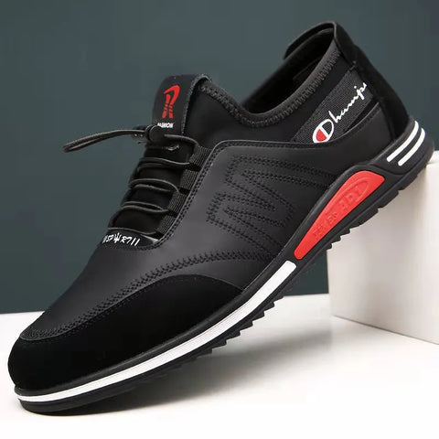 Image of Bensap Men's Casual Sports Shoes Slip on Breathable Outdoor Non-slip Wear-resistant Running Shoes-FrenzyAfricanFashion.com