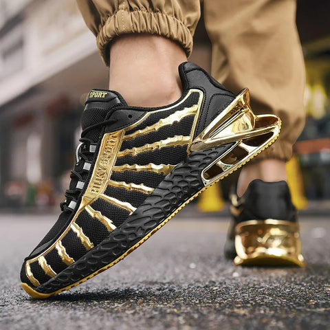 Image of Shoes men Sneakers Male casual Mens Shoes tenis Luxury shoes Trainer Race Breathable Shoes fashion loafers running Shoes for men-FrenzyAfricanFashion.com