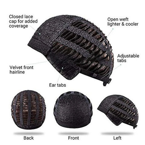 Image of Short Afro Curly Bob Synthesis Hair Wigs-FrenzyAfricanFashion.com