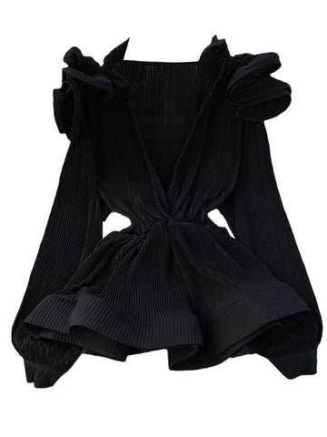 Image of Women Elegant Long Sleeve Shirt-FrenzyAfricanFashion.com