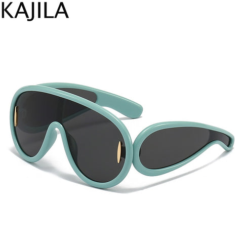 Image of Candy Classy Design Punk Oversize Unisex Sunglasses-FrenzyAfricanFashion.com