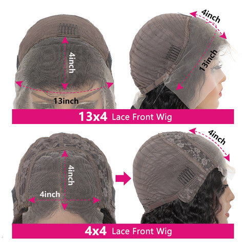 Image of HD Lace Frontal Wig 250% Straight Lace Front Human-FrenzyAfricanFashion.com