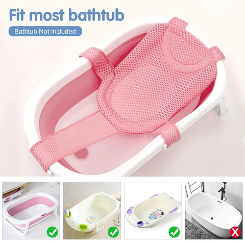 Image of Nonslip Floating Baby Bathing Tub Seat-FrenzyAfricanFashion.com