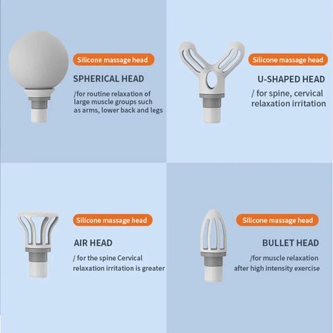 Image of Massage Gun Portable Pain Relief Relaxation-FrenzyAfricanFashion.com