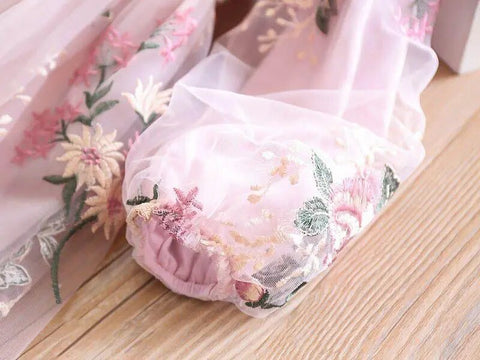 Image of Flower Girls Wedding Party Princess Dress-FrenzyAfricanFashion.com