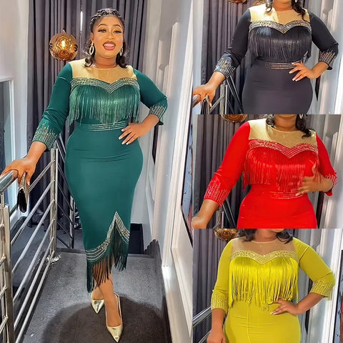 Image of Autumn Luxury Evening Dresses for Women-FrenzyAfricanFashion.com