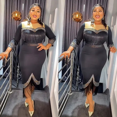 Image of Autumn Luxury Evening Dresses for Women-FrenzyAfricanFashion.com