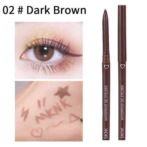 Image of Long Lasting Eyeliner Pencil Colourful Pigment Waterproof Blue Black White Color Gel Eye Liner Pen Makeup Eye Beauty Cosmetics-FrenzyAfricanFashion.com