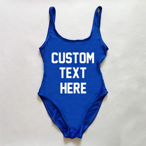 Image of CUSTOM New One Piece Swimsuit Bikini Plus Size-FrenzyAfricanFashion.com