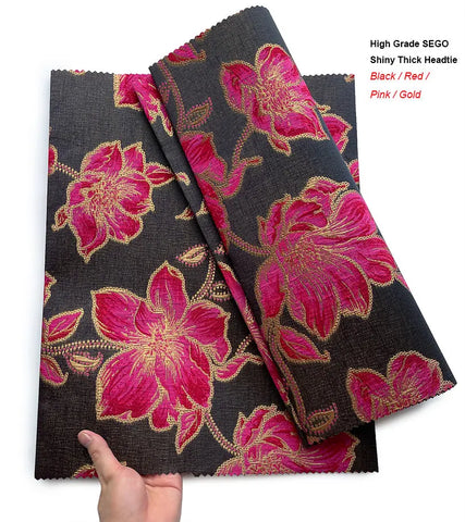 Image of African SEGO Headtie 2 PCS/ Pack Gele and Ipele-FrenzyAfricanFashion.com