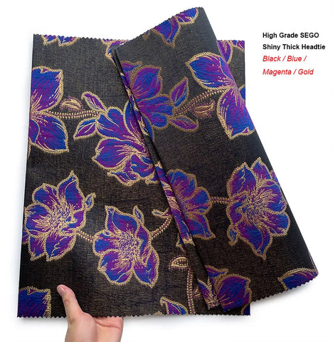 Image of African SEGO Headtie 2 PCS/ Pack Gele and Ipele-FrenzyAfricanFashion.com