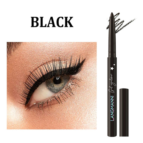 Image of Long Lasting Eyeliner Pencil Colourful Pigment Waterproof Blue Black White Color Gel Eye Liner Pen Makeup Eye Beauty Cosmetics-FrenzyAfricanFashion.com