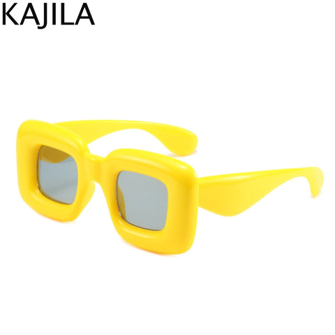 Image of Oversized Square Sunglasses Women Big Frame Rectangle Ladies Shades Eyewear-FrenzyAfricanFashion.com