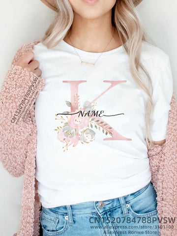Image of Personalized Custom Name Bridesmaid Team Bride Maid of Honor T-shirt Girl Bridal Bachelorette Party Gifts Wedding Cloth-FrenzyAfricanFashion.com