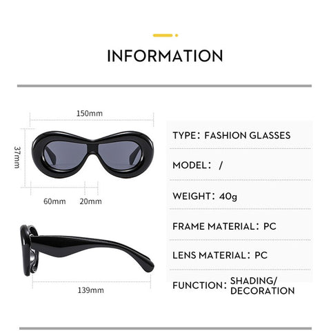 Image of Fashion Sunglasses Woman Luxury Brand Designer Sun Glasses For Female Eyewear UV400-FrenzyAfricanFashion.com