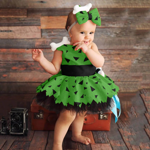 Image of Elegant Girls Halloween Dress Toddler Kids Mesh Tulle Princess Party Outfits-FrenzyAfricanFashion.com