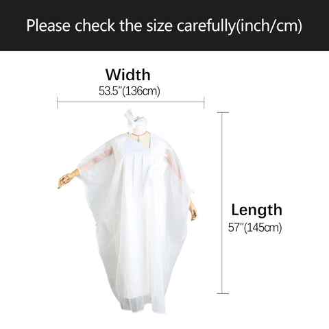 Image of African Attire For Women Black Abaya Embroidery Plus Size Elegant Party Church Dress With Scarf-FrenzyAfricanFashion.com