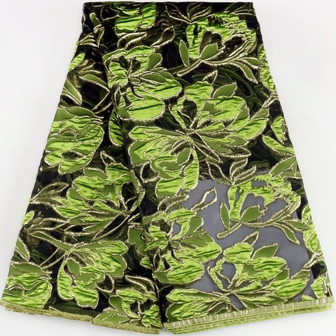 Image of French Brocade Jacquard Lace Fabric-FrenzyAfricanFashion.com