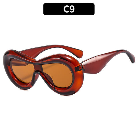 Image of Fashion Sunglasses Woman Luxury Brand Designer Sun Glasses For Female Eyewear UV400-FrenzyAfricanFashion.com