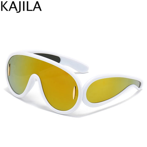 Image of Candy Classy Design Punk Oversize Unisex Sunglasses-FrenzyAfricanFashion.com