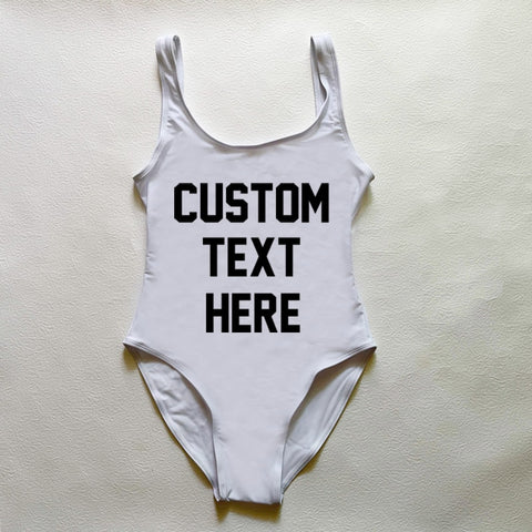 Image of CUSTOM New One Piece Swimsuit Bikini Plus Size-FrenzyAfricanFashion.com