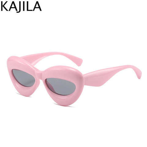 Image of Oversized Square Sunglasses Women Big Frame Rectangle Ladies Shades Eyewear-FrenzyAfricanFashion.com