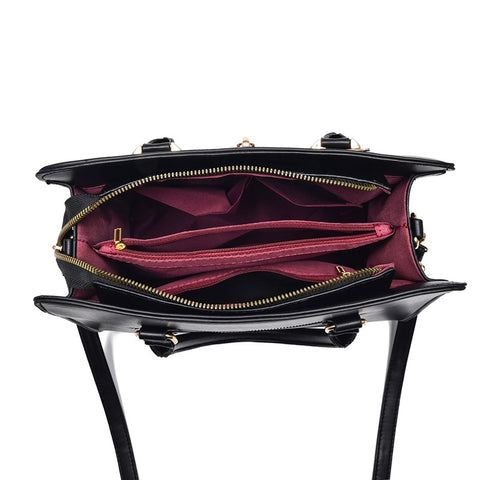 Image of Leather Handbags Women Tote Famous Brand Shoulder Bag-FrenzyAfricanFashion.com