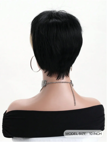 Image of Headband Wig Kinky Straight 26 Inch Kinky Straight Headband Wig Human Hair Glueless Human Hair Wigs Machine Made synthetic-FrenzyAfricanFashion.com