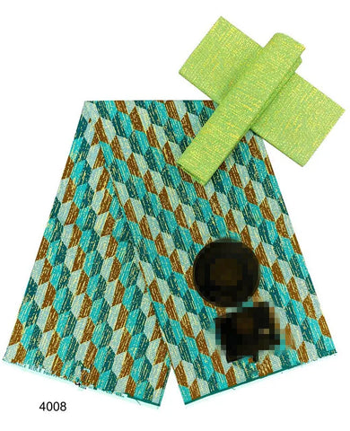 Image of Blue kente Wax Print Fuchsia Fabric Dress Craft DIY Cotton Nananom-FrenzyAfricanFashion.com