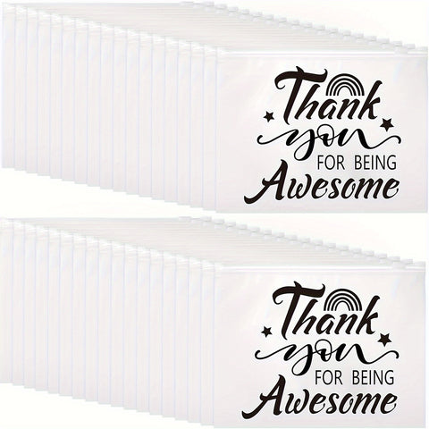 Image of 30pcs Cosmetic Bag Inspirational Gifts For Women You Are Braver Awesome Motivational Quotes Makeup Bag EVA Travel Toiletry Bag With Zipper Encouragement Birthday Christmas Women Gift-FrenzyAfricanFashion.com