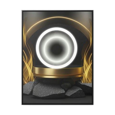 Image of Wall Art Canvas Print | Abstract Room Decor Living Room Bedroom Office Vertical Frame | New Home Decoration-FrenzyAfricanFashion.com