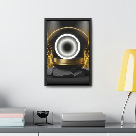 Image of Wall Art Canvas Print | Abstract Room Decor Living Room Bedroom Office Vertical Frame | New Home Decoration-FrenzyAfricanFashion.com