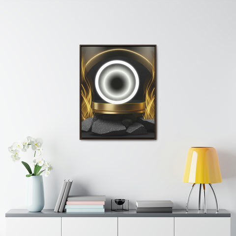 Image of Wall Art Canvas Print | Abstract Room Decor Living Room Bedroom Office Vertical Frame | New Home Decoration-FrenzyAfricanFashion.com