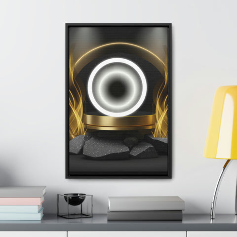 Image of Wall Art Canvas Print | Abstract Room Decor Living Room Bedroom Office Vertical Frame | New Home Decoration-FrenzyAfricanFashion.com