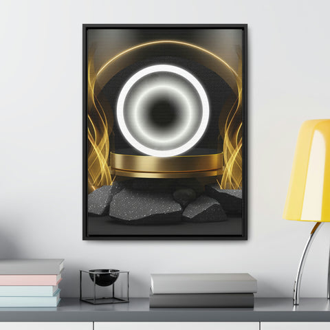 Image of Wall Art Canvas Print | Abstract Room Decor Living Room Bedroom Office Vertical Frame | New Home Decoration-FrenzyAfricanFashion.com