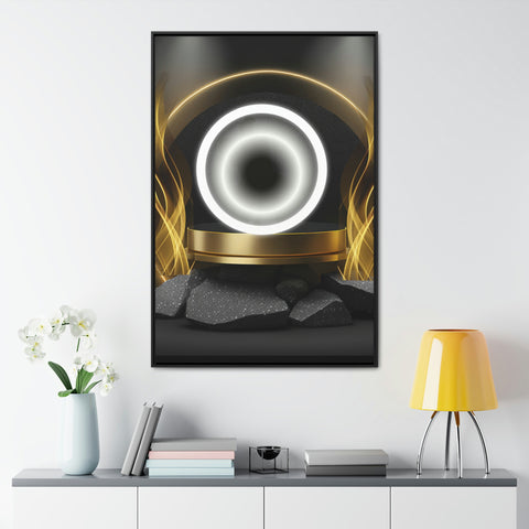 Image of Wall Art Canvas Print | Abstract Room Decor Living Room Bedroom Office Vertical Frame | New Home Decoration-FrenzyAfricanFashion.com