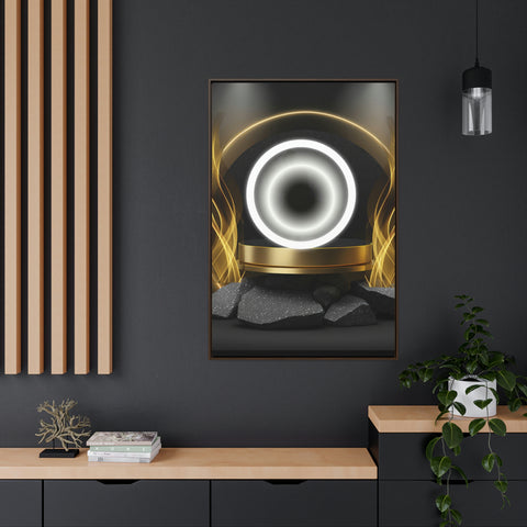 Image of Wall Art Canvas Print | Abstract Room Decor Living Room Bedroom Office Vertical Frame | New Home Decoration-FrenzyAfricanFashion.com