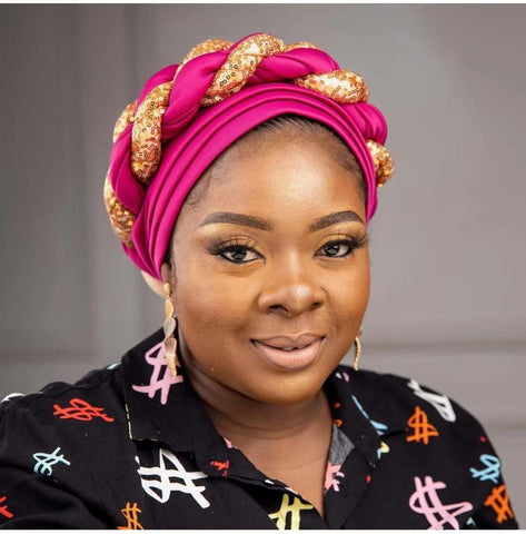 Image of Braided Twisted turbans Headwrap chemo Cap-FrenzyAfricanFashion.com