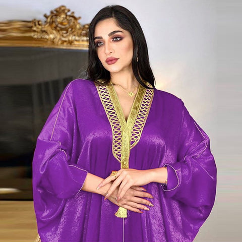 Image of Abayor Women Moroccan Caftan Evening Dress-FrenzyAfricanFashion.com
