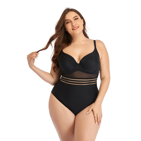 Image of Plus Size Swimsuits Women One Piece Bathing Suit-FrenzyAfricanFashion.com