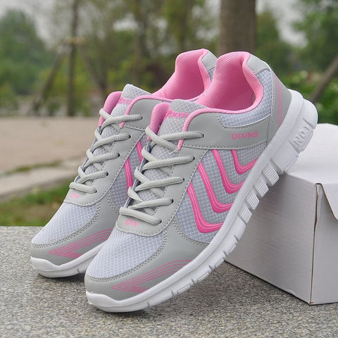 Image of Sneakers women shoes mesh white casual shoes-FrenzyAfricanFashion.com